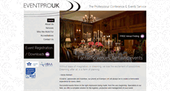 Desktop Screenshot of eventprouk.com
